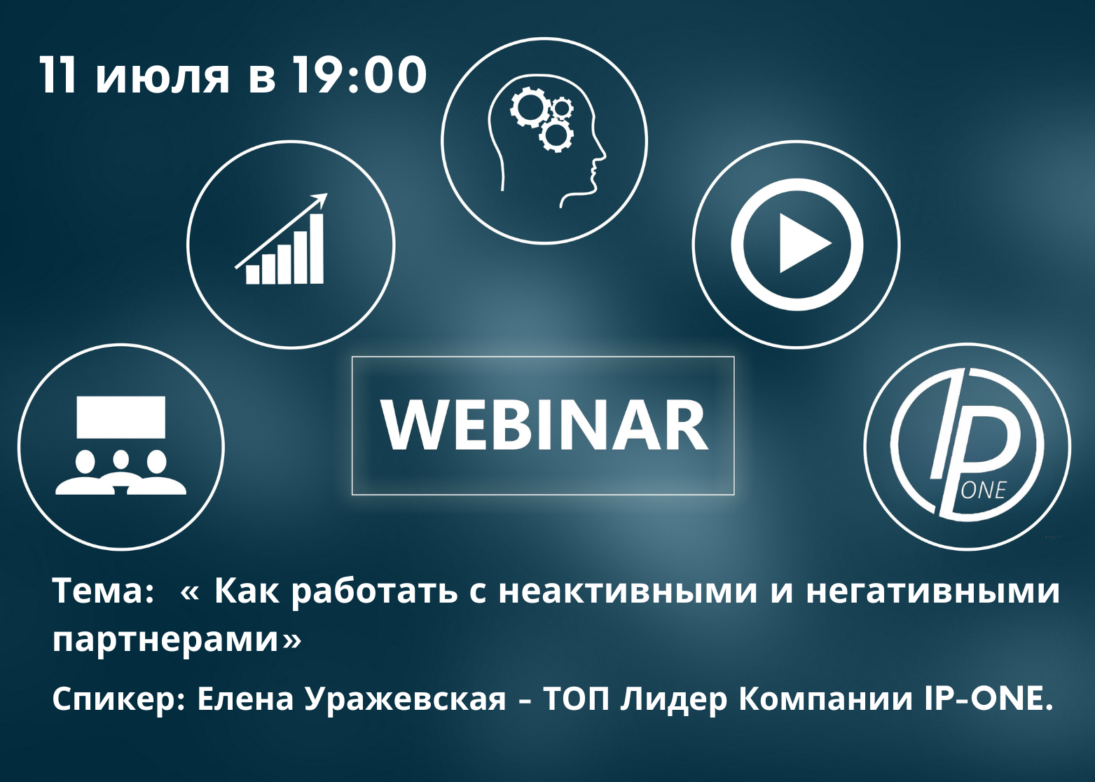 Тема: « Как работать с неактивными и негативными партнерами»